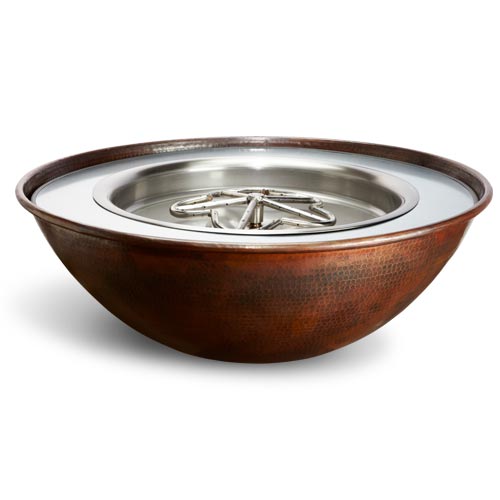 Copper Bowl Series – Hammered Tempe Model