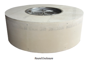 Ready-To-Finish Round Enclosure